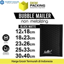 AMPLOP BUBBLE WRAP BLACK RUSFET HITAM BUBBLE BAG MAILER PREMIUM