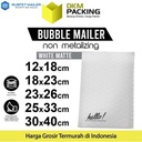 AMPLOP BUBBLE WRAP WHITE RUSFET PUTIH BUBBLE BAG MAILER PREMIUM