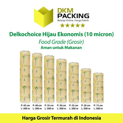 Plastik Cling Wrap JUMBO FOOD GRADE Food Wrapping DELKOCHOICE TERMURAH