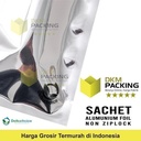 PLASTIK SACHET BAG 23X34CM KEMASAN SASET ALU FULLMETZ FOIL DELKOCHOICE