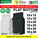 Plastik Klip Flat Bottom 18x28cm Standing Pouch Ziplock Kemasan