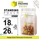 FLAT BOTTOM MATTE 18x26cm Plastik Kemasan Makanan DELKOCHOICE TERMURAH