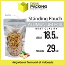 Standing Pouch 18x29cm TRANSMETZ ZIPLOCK ALU FOIL DELKOCHOICE TERMURAH
