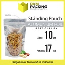 Standing Pouch 10x17cm TRANSMETZ ZIPLOCK ALU FOIL DELKOCHOICE TERMURAH