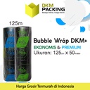 Plastik BubbleWrap 125cmx50m DKM PLUS BUBBLE WRAP BERWARNA MURAH ROLL