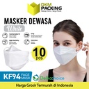 Masker 3D KF94 4PLY DELKOCHOICE Dewasa & Anak PACK isi 10pcs FACE MASK