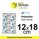 Polymailer BEAR FRIEND Amplop Plastik Packing Polimailer / SATUAN