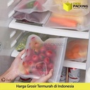 Reusable Silicone Ziplock Pouch Silikon Bag Klip DELKOCHOICE TERMURAH