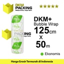 Plastik BubbleWrap 125cmx50m DKM PLUS BUBBLE WRAP BERWARNA MURAH ROLL