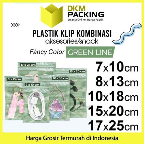 PLASTIK KLIP ZIPLOCK BAG VARIAN AKSESORIS Plastik Kemasan DELKOCHOICE