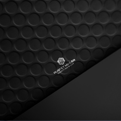 AMPLOP BUBBLE WRAP BLACK RUSFET HITAM BUBBLE BAG MAILER PREMIUM