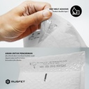 AMPLOP BUBBLE WRAP WHITE RUSFET PUTIH BUBBLE BAG MAILER PREMIUM