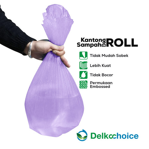 KANTONG PLASTIK SAMPAH HITAM JUMBO TEBAL Trash Bag TERMURAH SATUAN