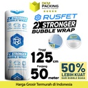 Plastik Bubble Wrap 50Meter Bubblewrap DKM PLUS BERWARNA TERMURAH ROLL