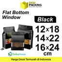 Standing Pouch VARIAN HITAM DELKOCHOICE Plastik Klip Kemasan Makanan