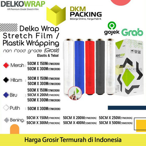 Plastik Wraping Stretch Film 50cm x 300m BENING/ DUS