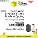 Plastik Wraping Stretch Film 10cm x 250m DELKOWRAP TERMURAH / SATUAN