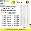 Plastik Wraping Stretch Film 50cm DELKOWRAP BENING TERMURAH / SATUAN