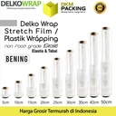 Plastik Wraping Stretch Film 250m DELKOWRAP WRAPPING BENING / SATUAN