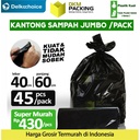 KANTONG PLASTIK SAMPAH 40x60cm JUMBO HITAM TEBAL TERMURAH SATUAN