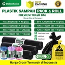 KANTONG PLASTIK SAMPAH TEBAL HITAM JUMBO TERMURAH SATUAN
