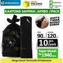 KANTONG PLASTIK SAMPAH 90x120cm TEBAL HITAM JUMBO TERMURAH SATUAN
