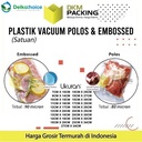 Plastik Vacuum Bag Makanan POLOS EMBOSS Vakum bag DELKOCHOICE PREMIUM