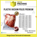 Vacuum Bag Makanan 10x15cm POLOS Plastik Vakum SMOOTH DELKOCHOICE