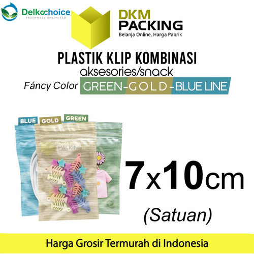 ZIPLOCK BAG 7x10cm PLASTIK KLIP KEMASAN AKSESORIS DELKOCHOICE PREMIUM