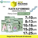 ZIPLOCK BAG HIJAU PLASTIK KLIP KEMASAN AKSESORIS DELKOCHOICE TERMURAH