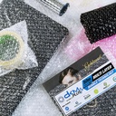 Plastik Bubble Wrap Hitam 50 Meter Bubblewrap DKM PLUS TERMURAH / ROLL