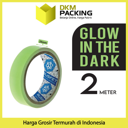 Lakban SAFETY / SECURITY MARKING TAPE RUSFET PREMIUM TERMURAH SATUAN