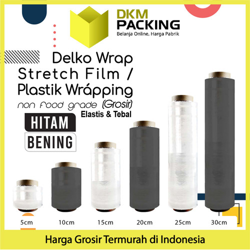 Plastik Wraping Stretch Film 15cm x 250m DELKOWRAP TERMURAH / SATUAN