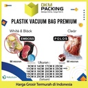 Plastik Vacuum Bag Makanan 23x30cm POLOS EMBOSS DELKOCHOICE PREMIUM