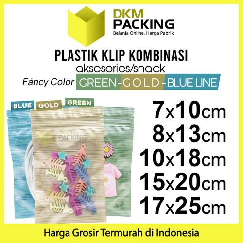 ZIPLOCK BAG 15x20cm PLASTIK KLIP KEMASAN AKSESORIS DELKOCHOICE PREMIUM