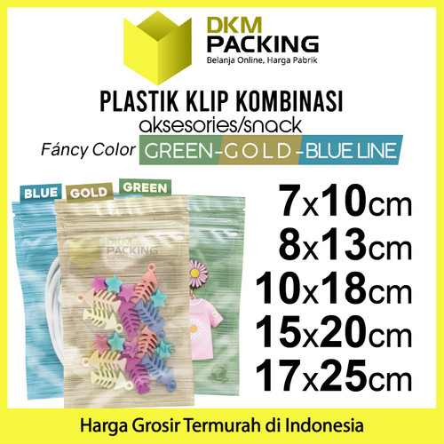 ZIPLOCK BAG 10x18cm PLASTIK KLIP KEMASAN AKSESORIS DELKOCHOICE PREMIUM