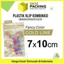 ZIPLOCK BAG GOLD PLASTIK KLIP KEMASAN AKSESORIS DELKOCHOICE TERMURAH