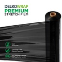 Plastik Wraping Stretch Film 50cm HITAM DELKOWRAP KARGO / DUS
