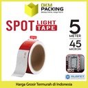 Lakban SAFETY / SECURITY MARKING TAPE RUSFET PREMIUM TERMURAH SATUAN
