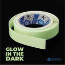 Lakban GLOW IN THE DARK 25mm x 2m Luminous Tape Isolasi Selotip SATUAN