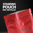 Standing Pouch MERAH WINDOW ZIPLOCK DELKOCHOICE ALU FOIL
