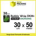 Plastik Bubble Wrap Hitam 50Meter Bubblewrap DKM PLUS EKONOMIS / ROLL