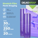 Plastik Wraping Stretch Film 30cm x 250m DELKOWRAP TERMURAH / SATUAN