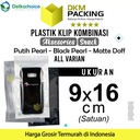 PLASTIK KLIP 9x16cm ZIPLOCK BAG KEMASAN AKSESORIS DELKOCHOICE TERMURAH