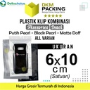 PLASTIK KLIP 6x10cm ZIPLOCK BAG KEMASAN AKSESORIS DELKOCHOICE TERMURAH