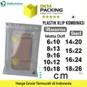PLASTIK KLIP MATTE ZIPLOCK BAG KEMASAN AKSESORISS DELKOCHOICE TERMURAH