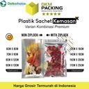 PLASTIK KLIP SACHET TRANMETZ KEMASAN ZIPLOCK KOMBINASI SASET ALU FOIL