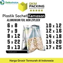 PLASTIK SACHET BAG TRANSMETZ KEMASAN NON ZIPLOCK SASET ALU FOIL
