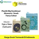 Plastik Klip 7x10cm ZIPLOCK BAG Kemasan Aksesoris DELKOCHOICE MURAH