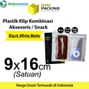 Plastik Klip 9x16cm ZIPLOCK BAG Kemasan Aksesoris DELKOCHOICE SATUAN